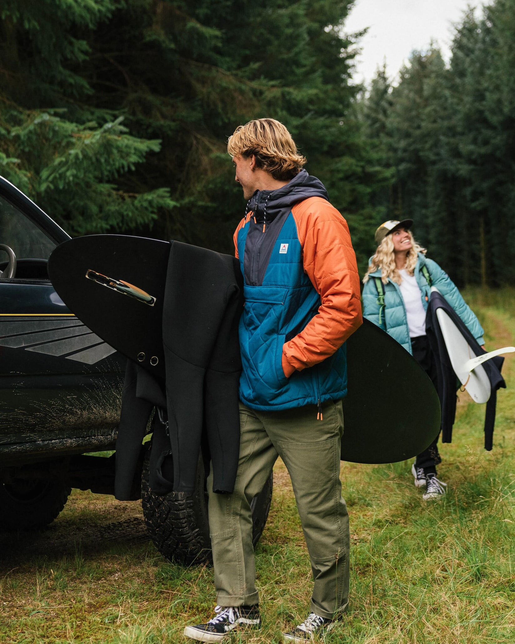 Five Season Recycled Waterproof Jacket Tidal Blue