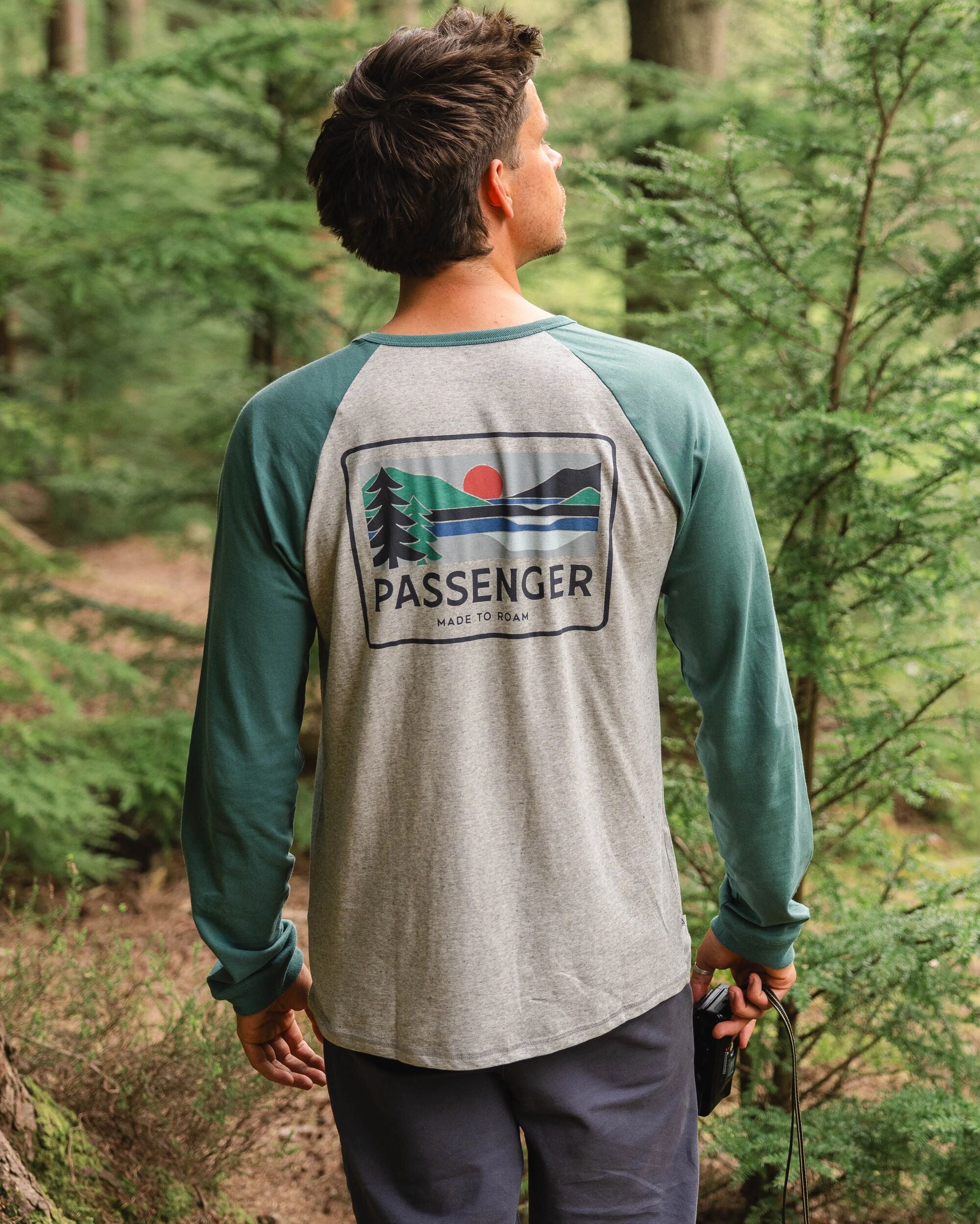 Roamer Raglan LS T-Shirt Grey Marl – Passenger