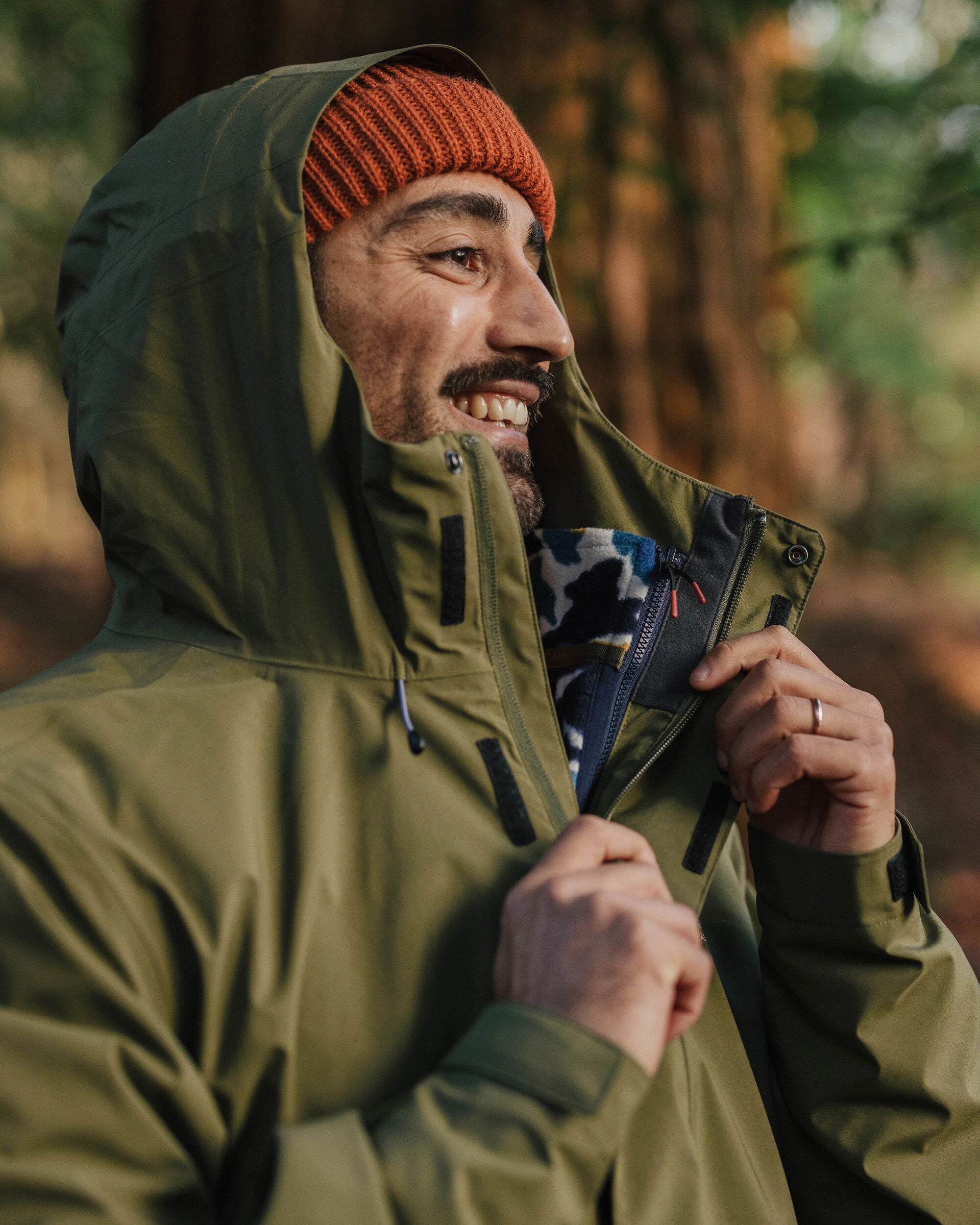 Graniteridge Recycled Waterproof 3 in 1 Jacket - Khaki - Lifestyle