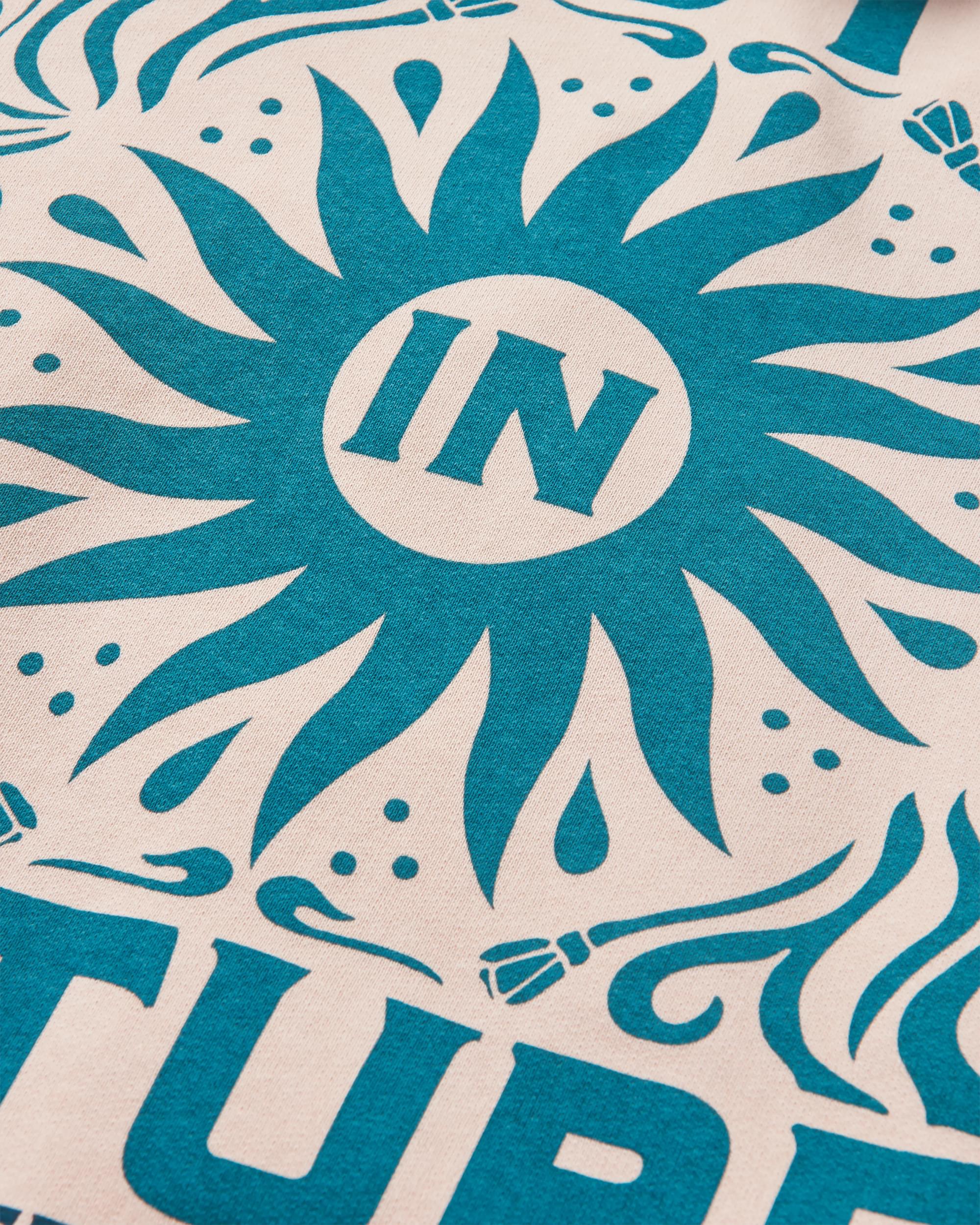 Rooted In Nature Hoodie - Peach Whip - Flatlay