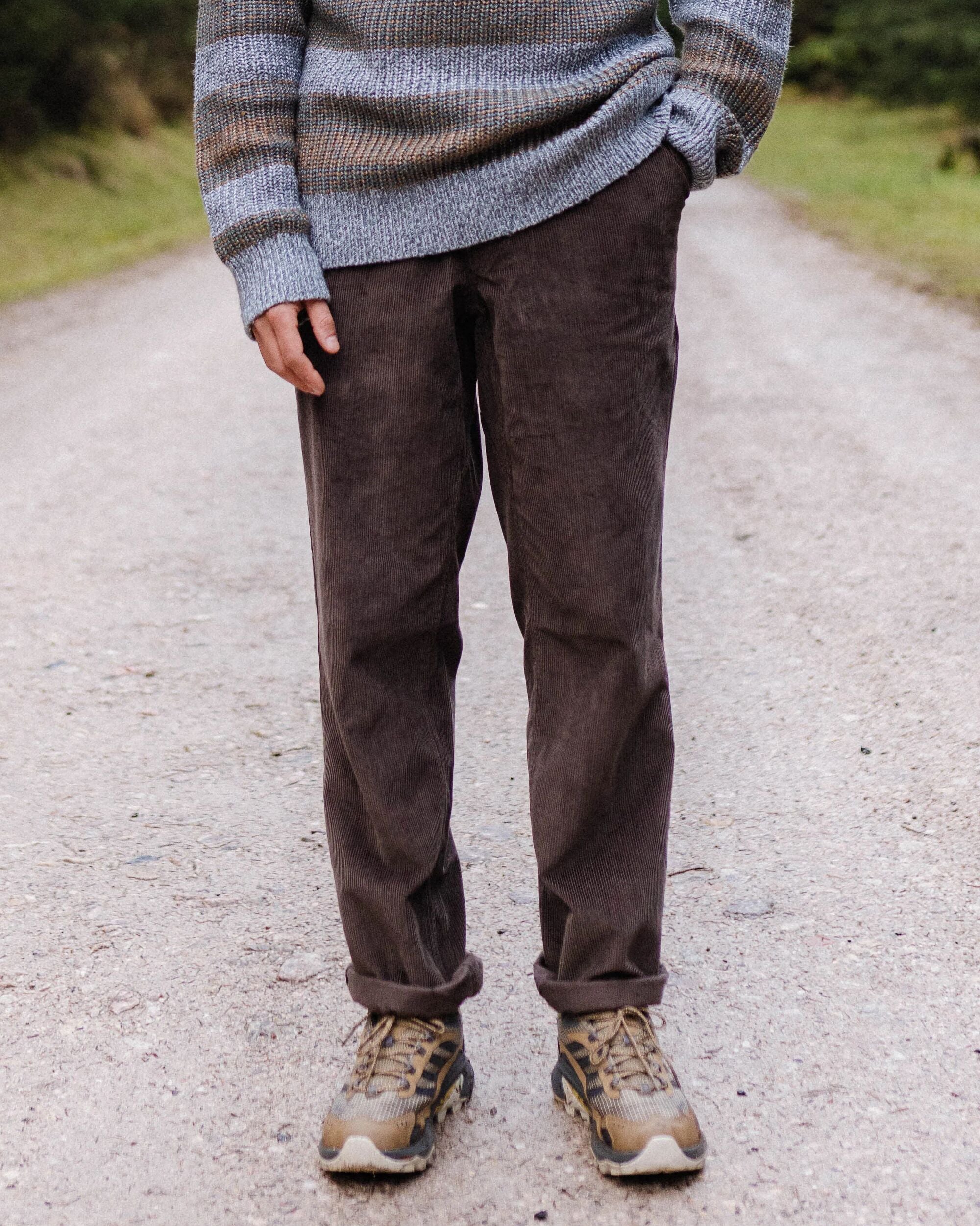 【ダークブラウン（20）】E CORD PANT jm2829-i.webp