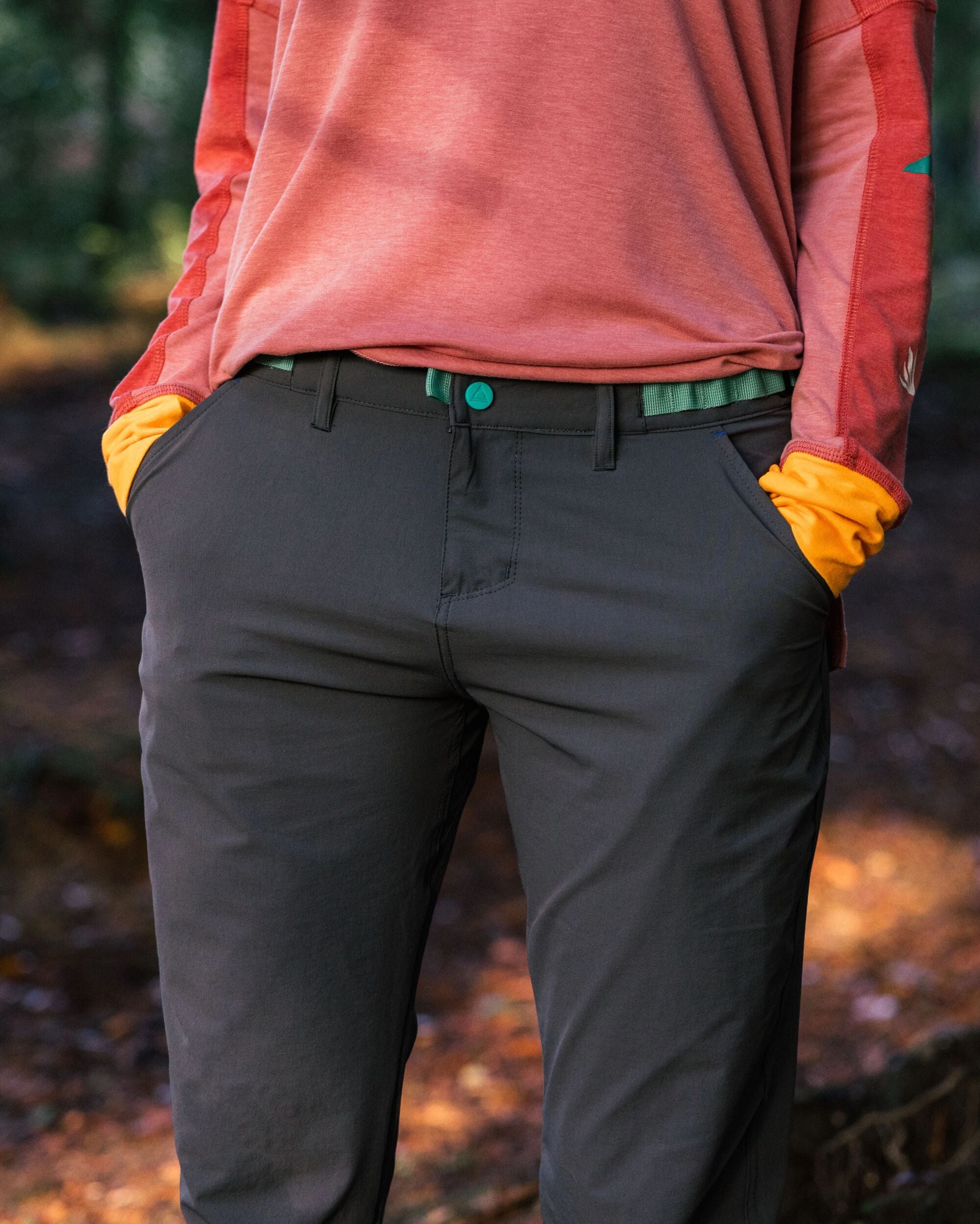 365 Trail Roll Up Trouser - Charcoal - Lifestyle