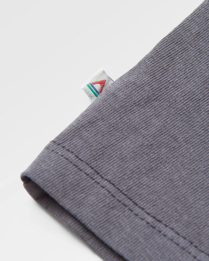 Penida T-Shirt - Charcoal - Flatlay