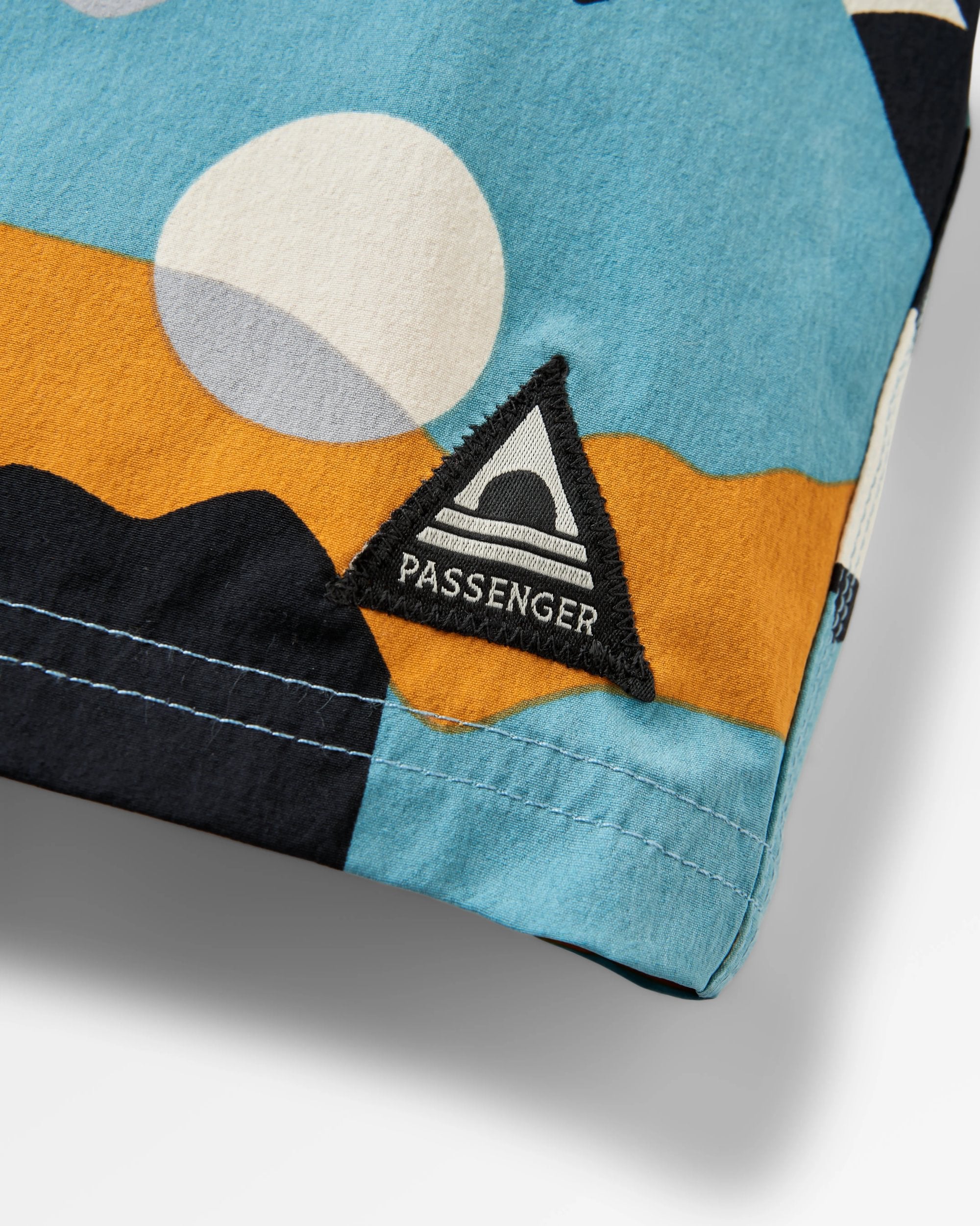 Cutback NetPlus® Recycled Boardshort - Vista Patchwork Arctic - Flatlay