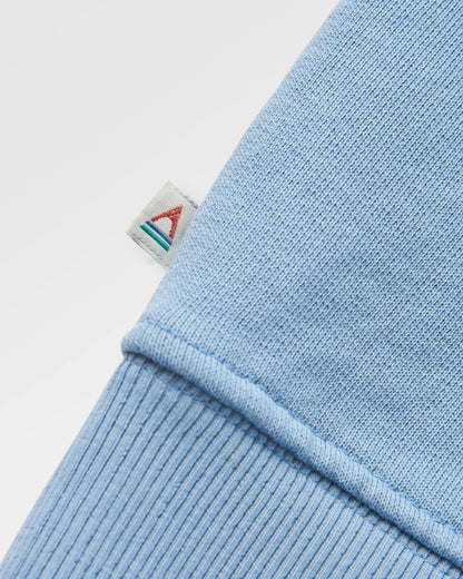 Dune Loopback Sweatshirt - Faded Denim - Flatlay