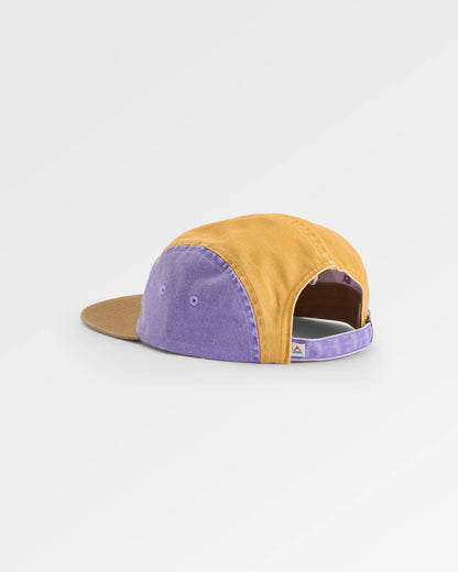 Fixie Organic 5 Panel Cap 2.0 - Purple Haze - Flatlay
