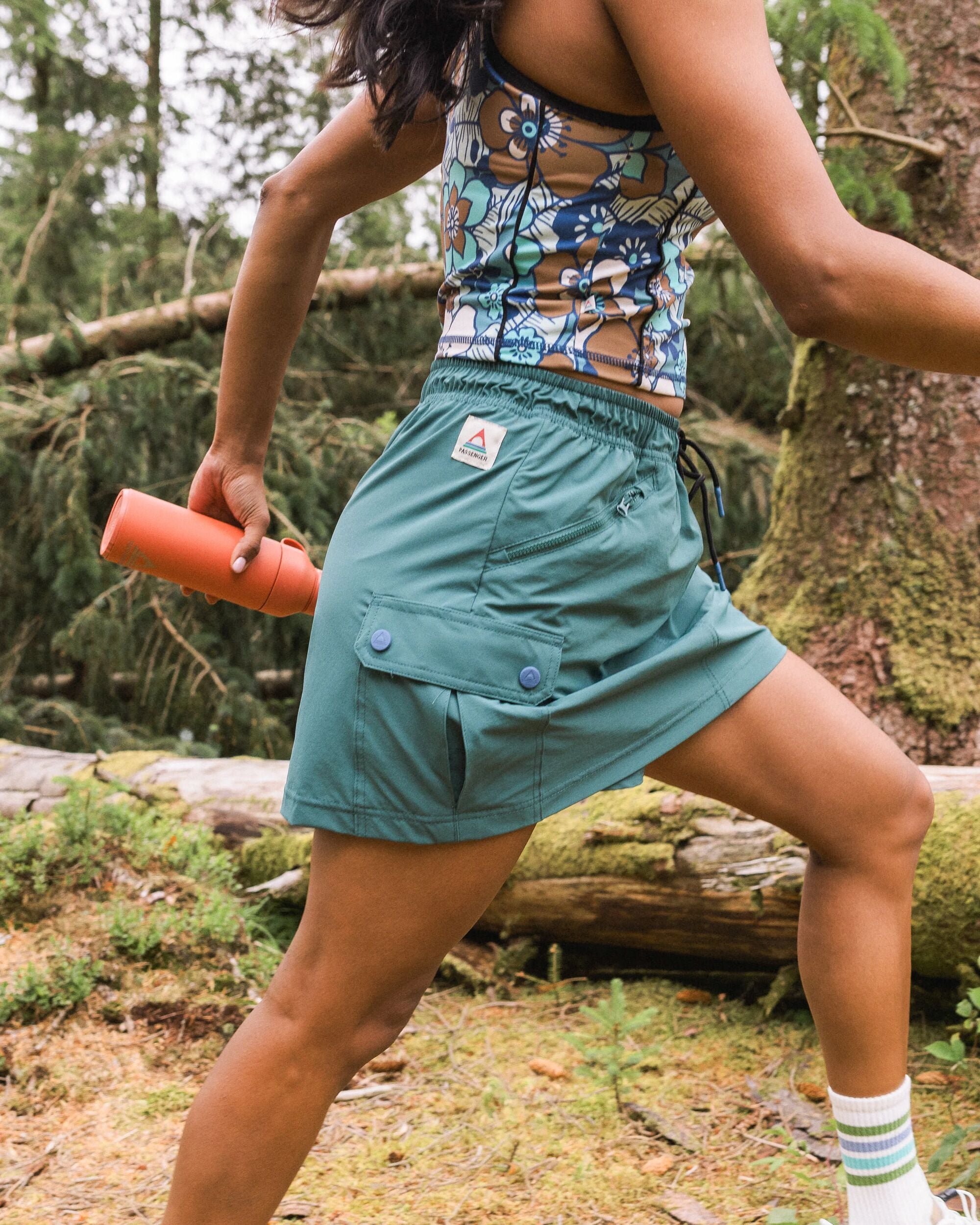 Trail Cargo Skort - Deep Ocean - Lifestyle