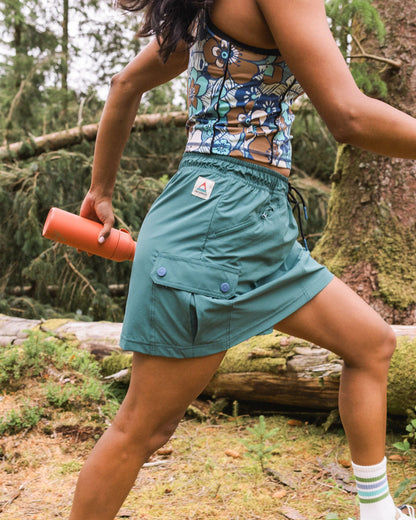 Trail Cargo Skort - Deep Ocean - Lifestyle