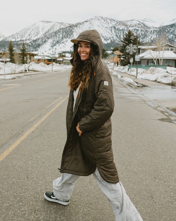Flora Sherpa Lined Parka Coffee – Passenger
