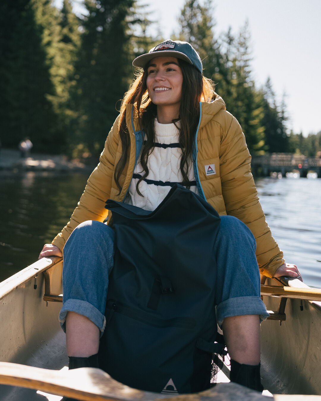 Pow Recycled 2.0 Insulated Jacket - Mustard Gold - Lifestyle