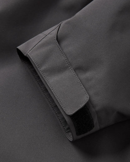 Diablo Recycled Waterproof Anorak - Faded Black - Flatlay