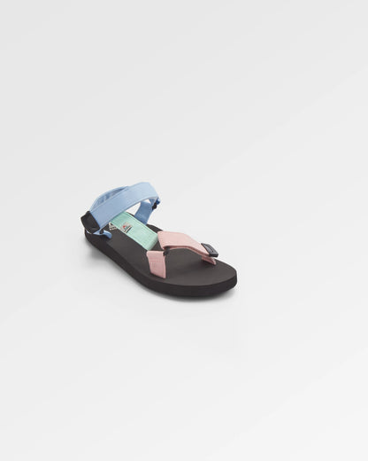 Venice Sandal - Ice Blue Multi - Flatlay