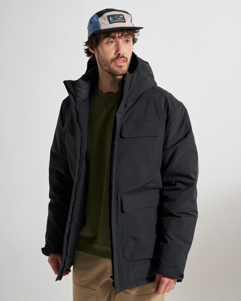 Explorer Waterproof Down Parka Black – Passenger