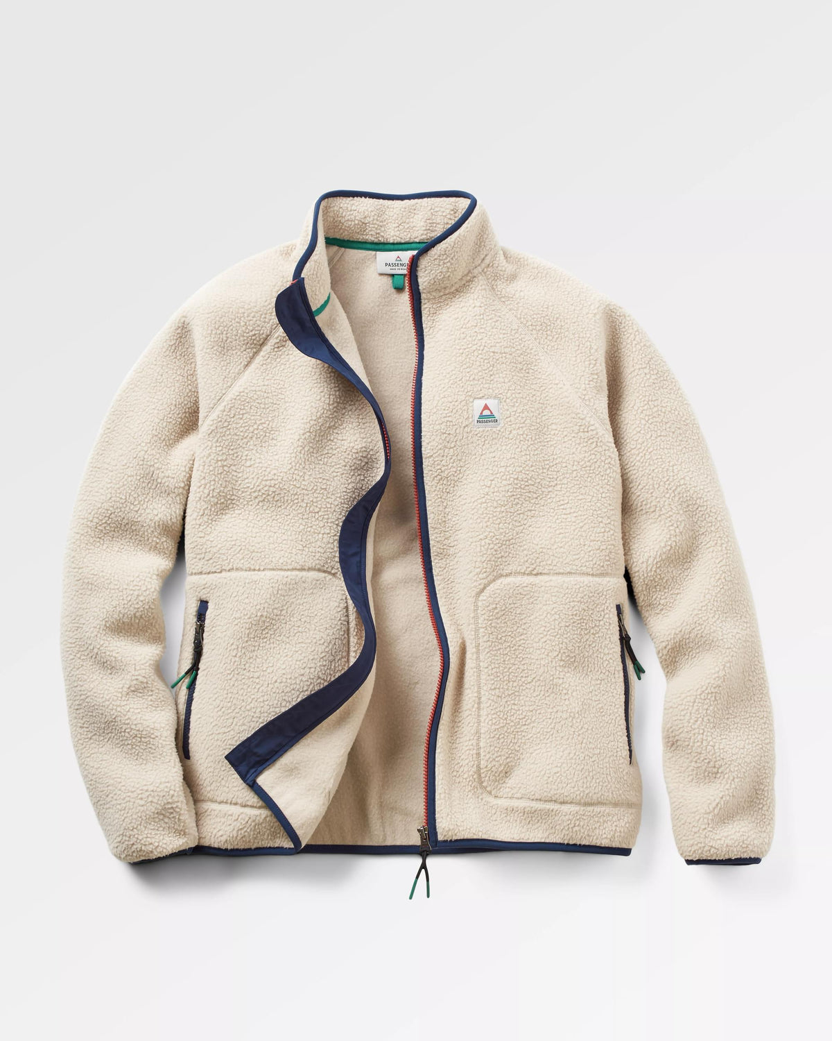 Tripper 2.0 Full Zip Sherpa Fleece Oatmeal – Passenger