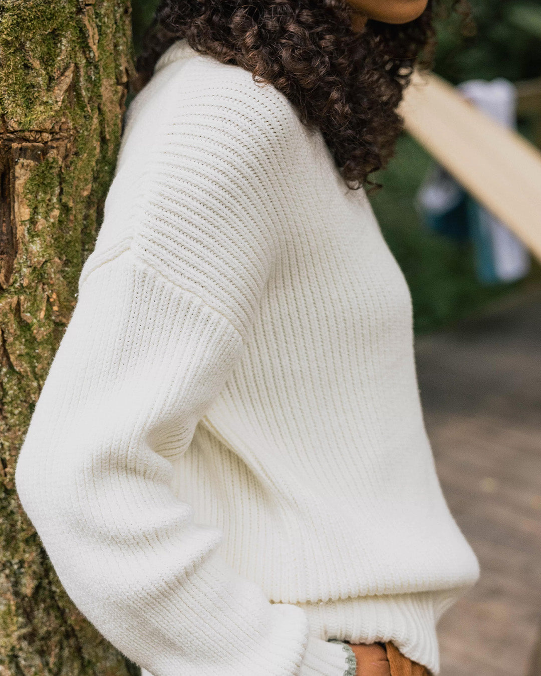 Gondwana Oversized Knitted Jumper - Off White