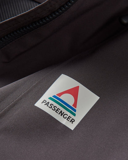 Diablo Recycled Waterproof Anorak - Faded Black - Flatlay