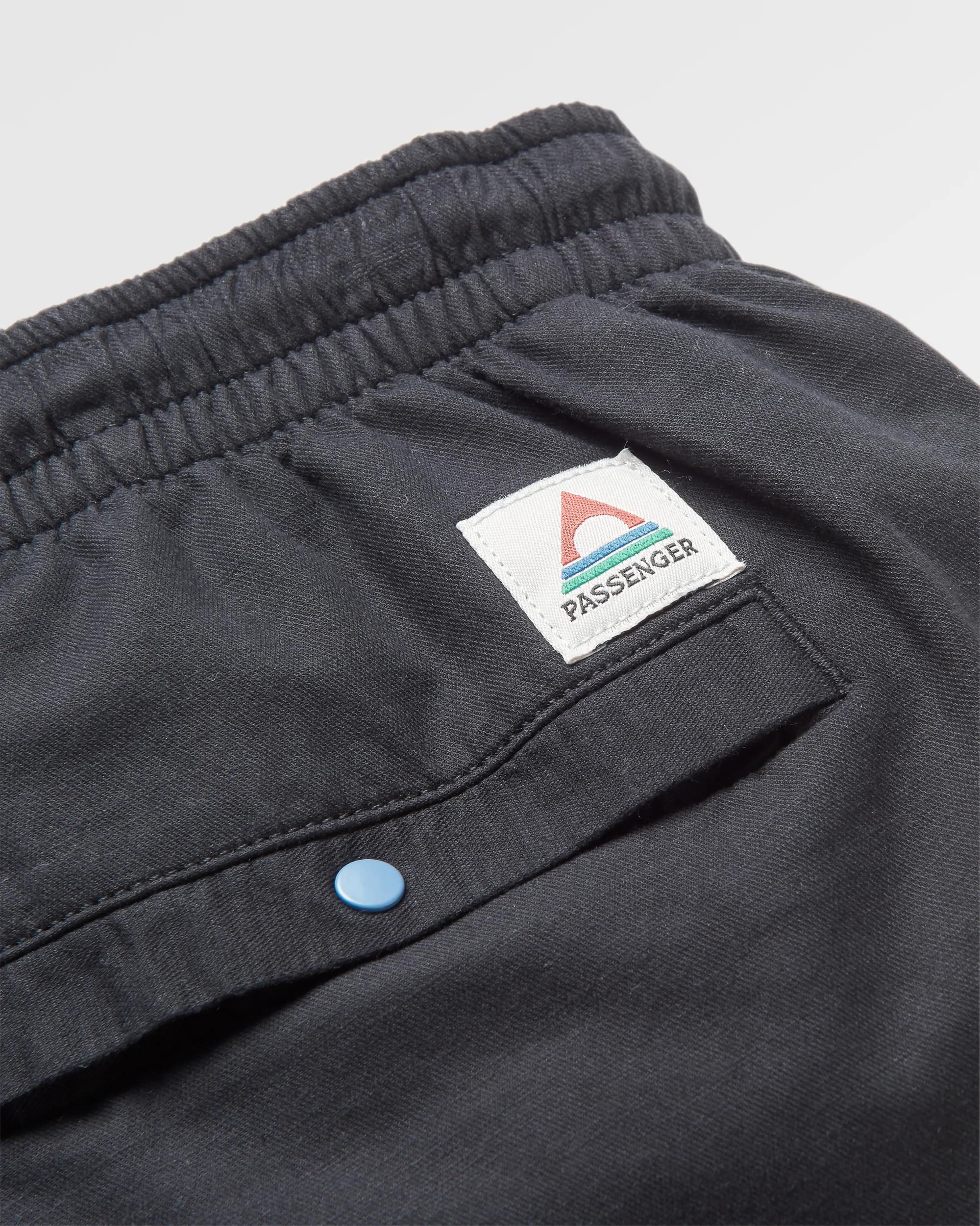 Hydrilla Organic Cotton Trouser - Black - Flatlay