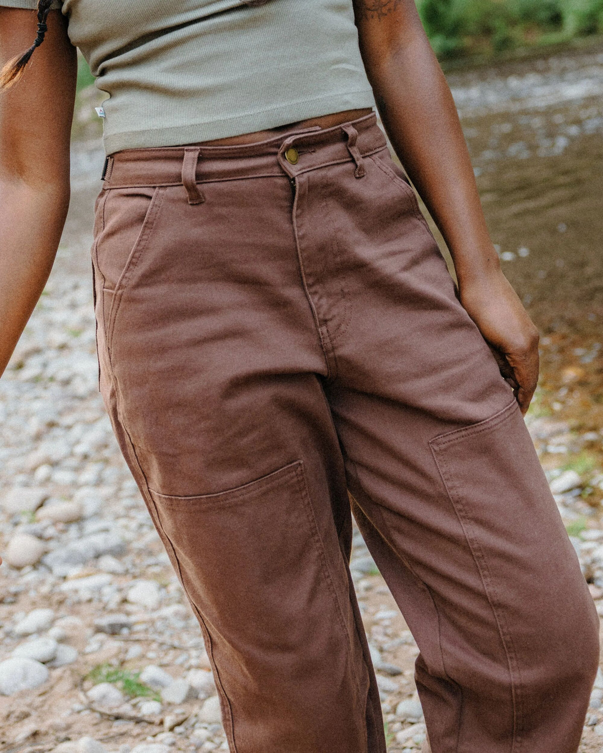 Fortuna Trouser - Chestnut - Lifestyle