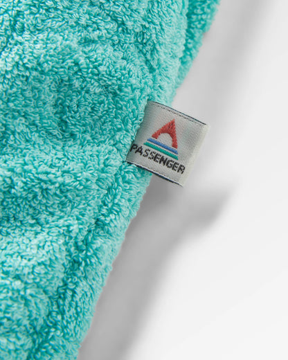 Vibes Textured Short - Aqua - Flatlay