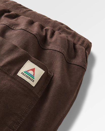 Hydrilla High Waisted Jogger - Espresso - Flatlay