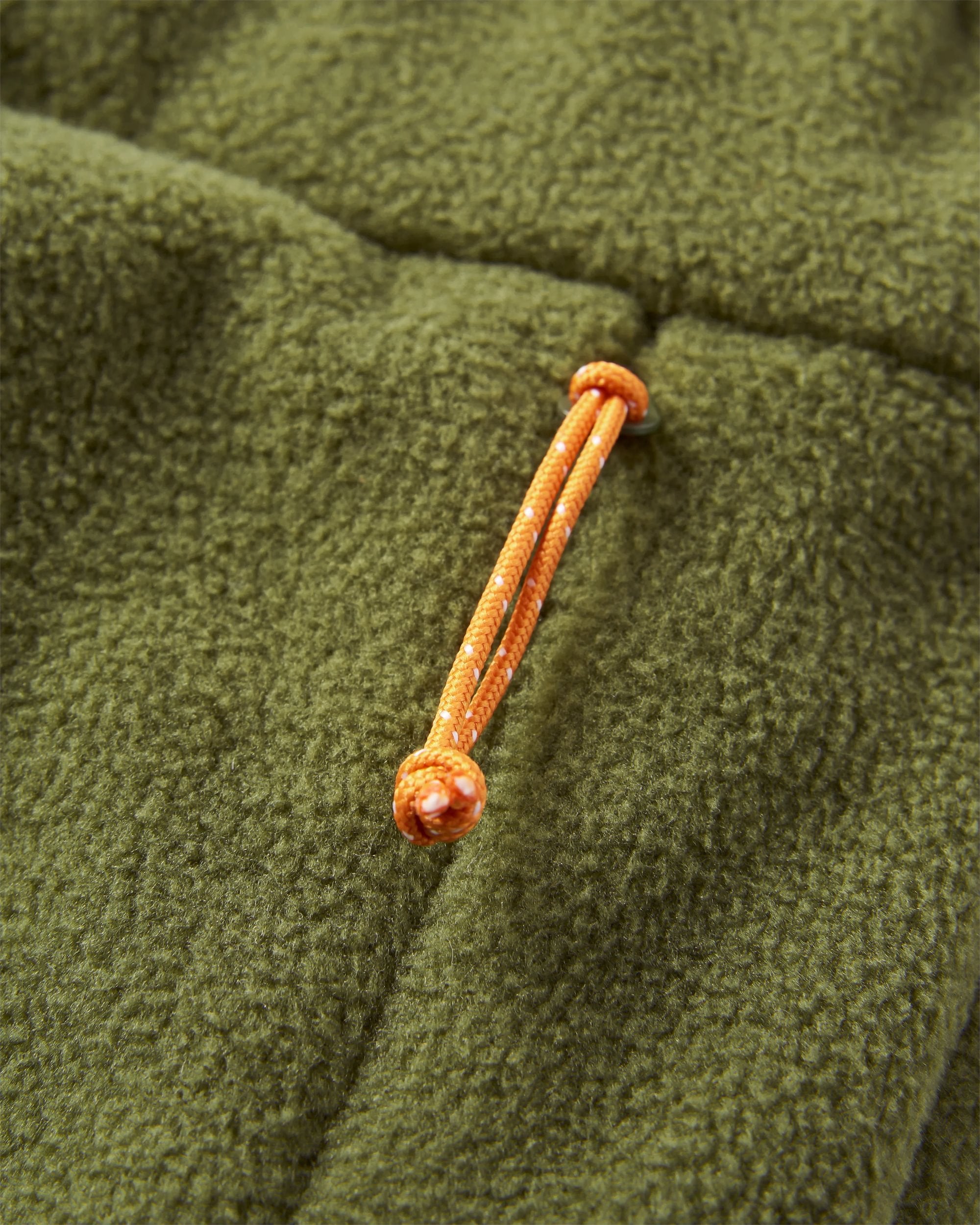 Set Off Recycled Polar Fleece Jogger - Khaki - Flatlay