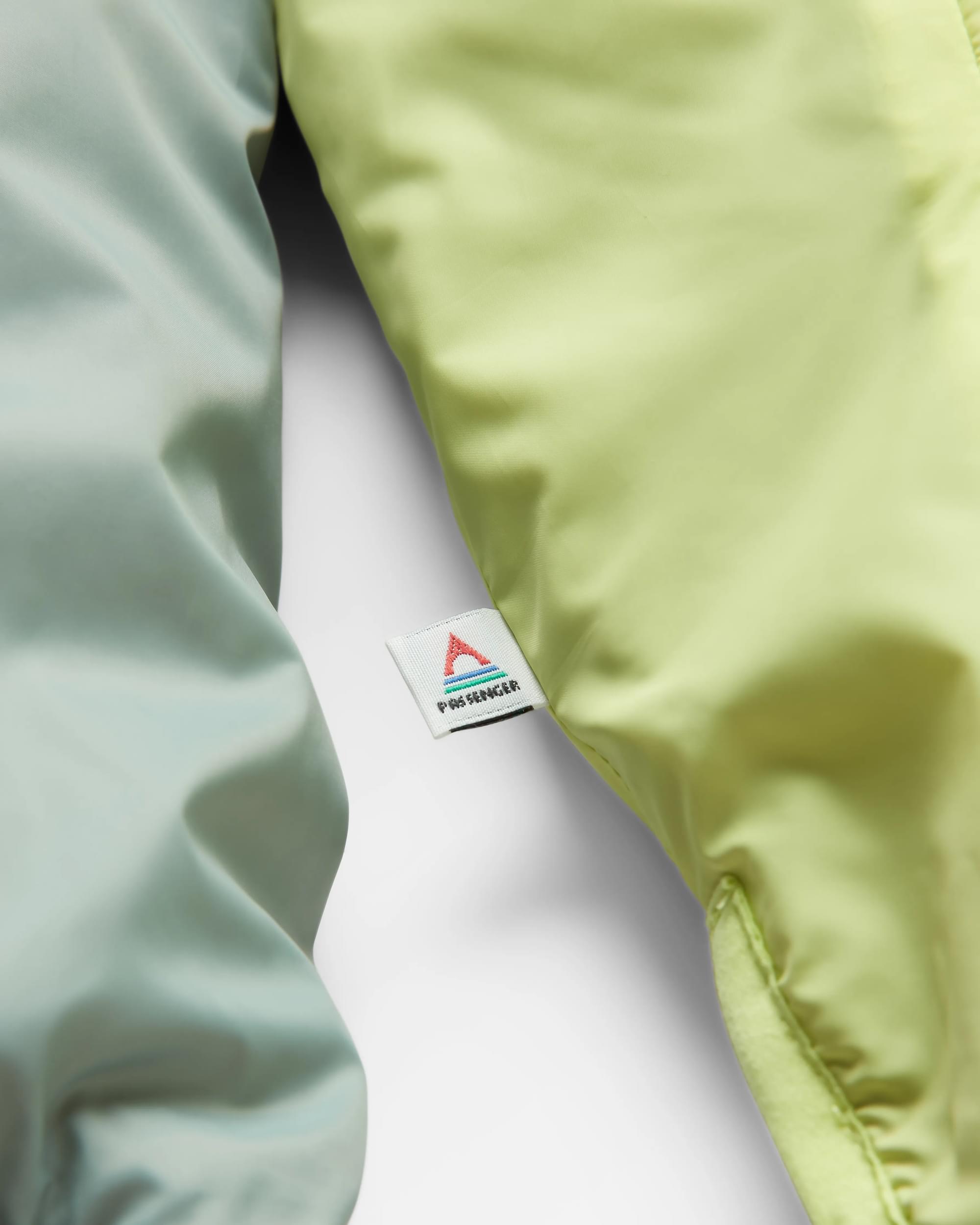 Moonlight Recycled Insulated Anorak - Lime Juice - Flatlay