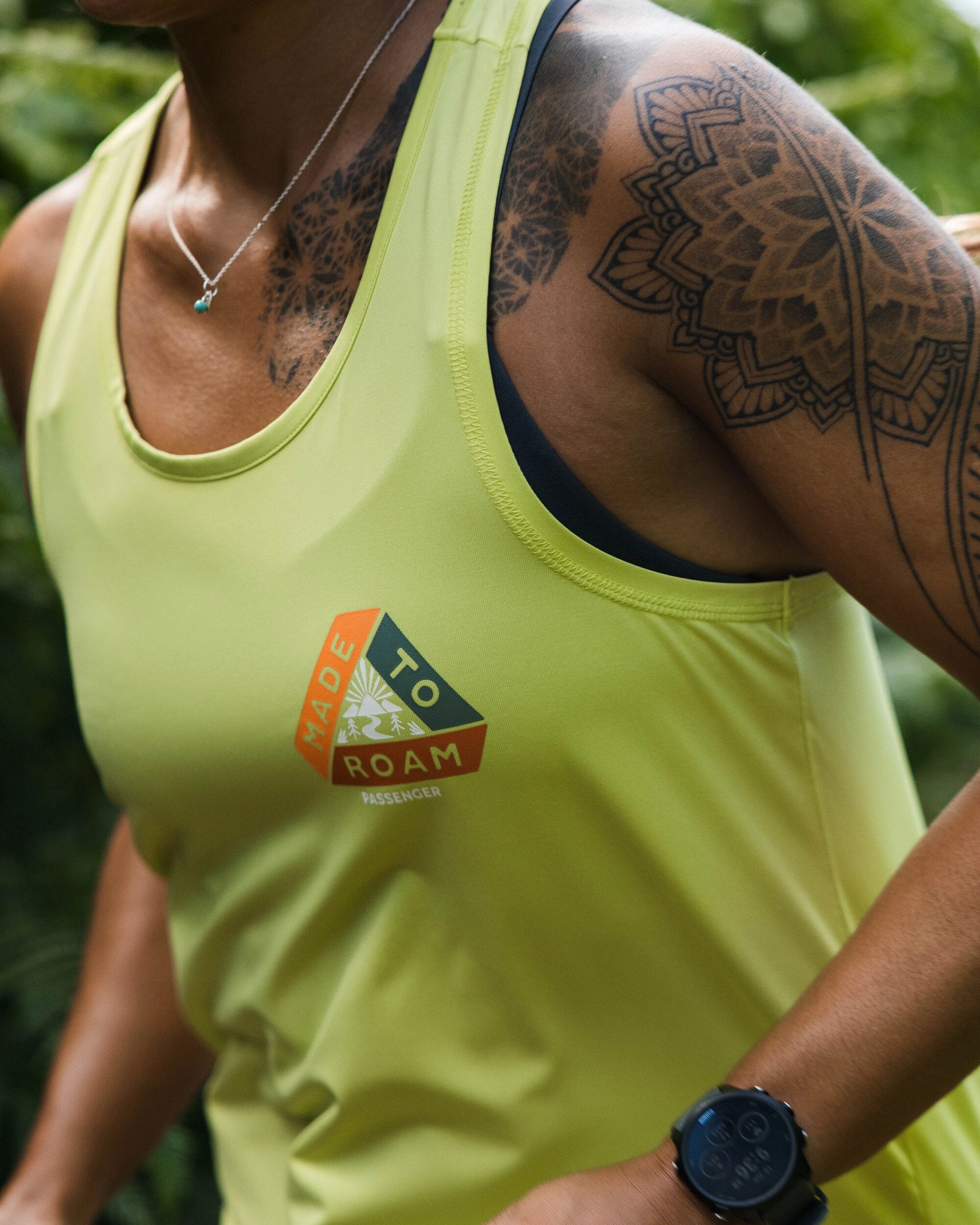 Twist Recycled Active Vest - Lime Juice - 