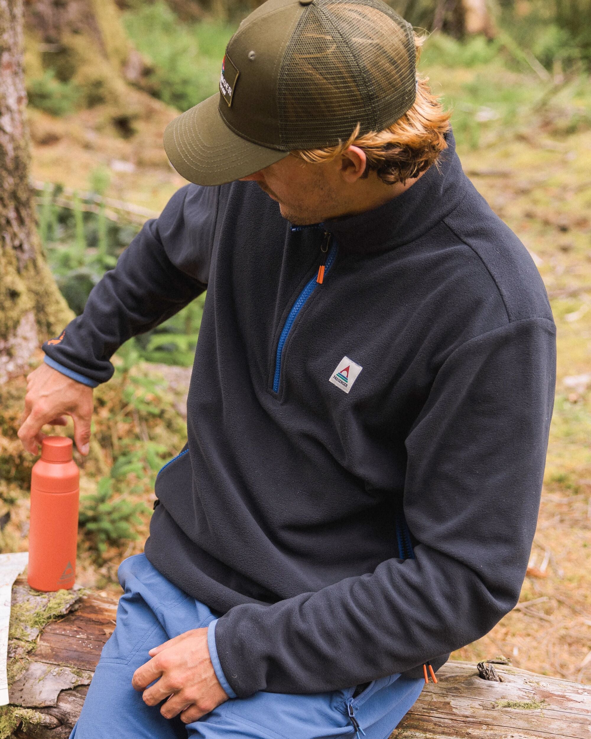 Switchback Micro Polartec® Fleece Black – Passenger