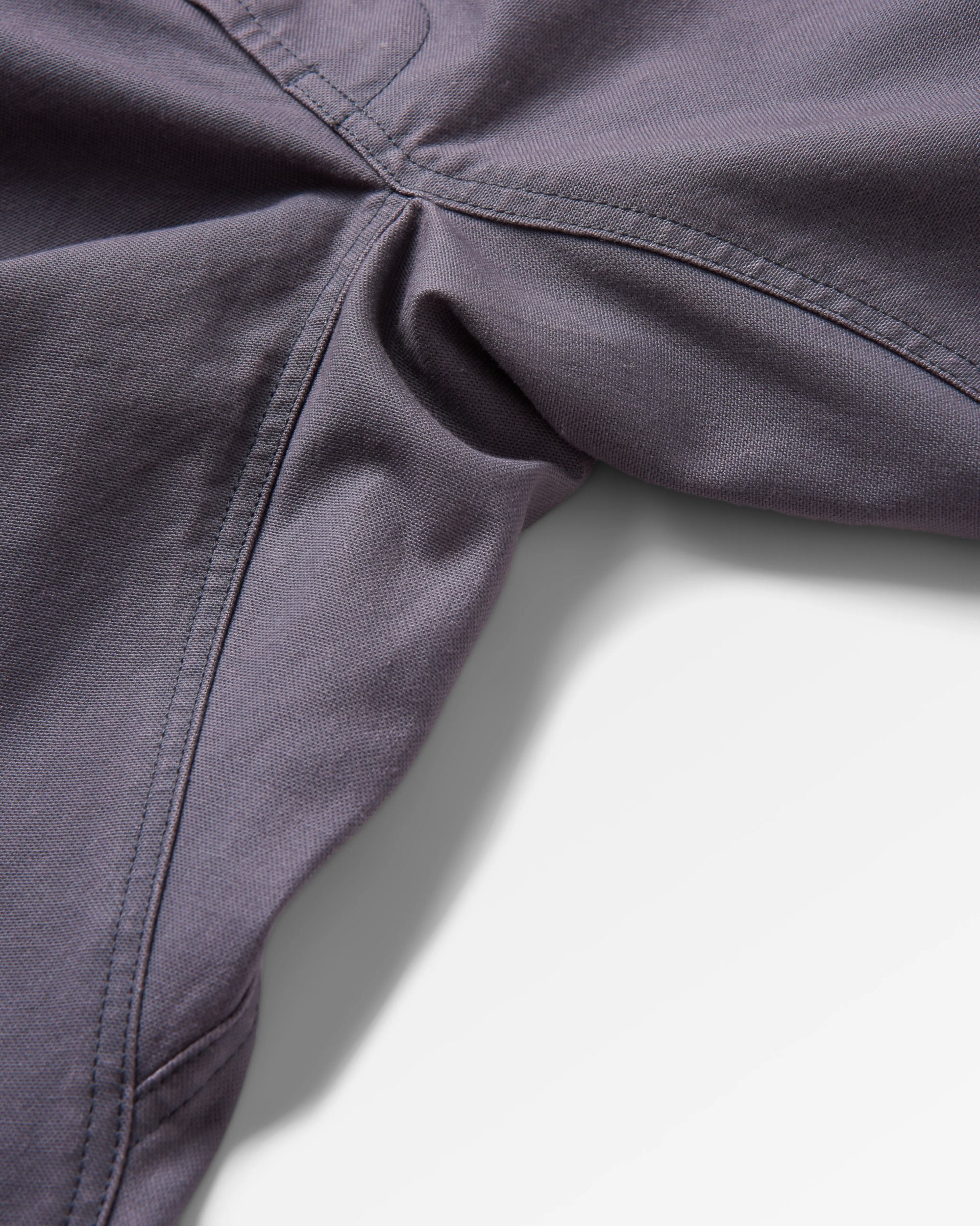 Adventurer Organic Canvas Trouser - Charcoal - Flatlay