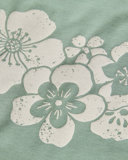 Roamscreen UPF50 Drirelease® Women's LS T-Shirt - Pistachio - Flatlay