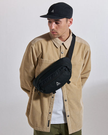 Boondocker Hip Pack - Black - Studio Model - Male