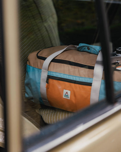 Boondocker Recycled 30L Duffel - Arctic/Retro Orange - Lifestyle