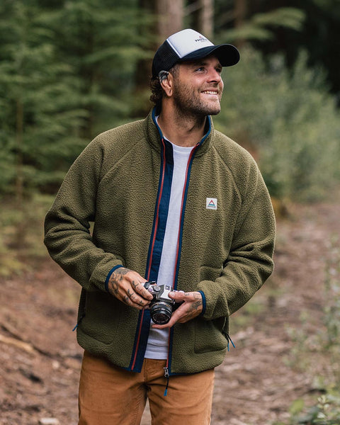 A7 SHERPA プルオーバー XLサイズ Tripper 2.0 Full Zip Sherpa Fleece Khaki – Passenger