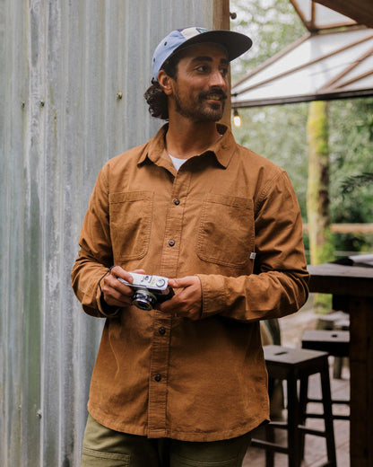Backcountry Cord Light Shirt - Caramel - Lifestyle