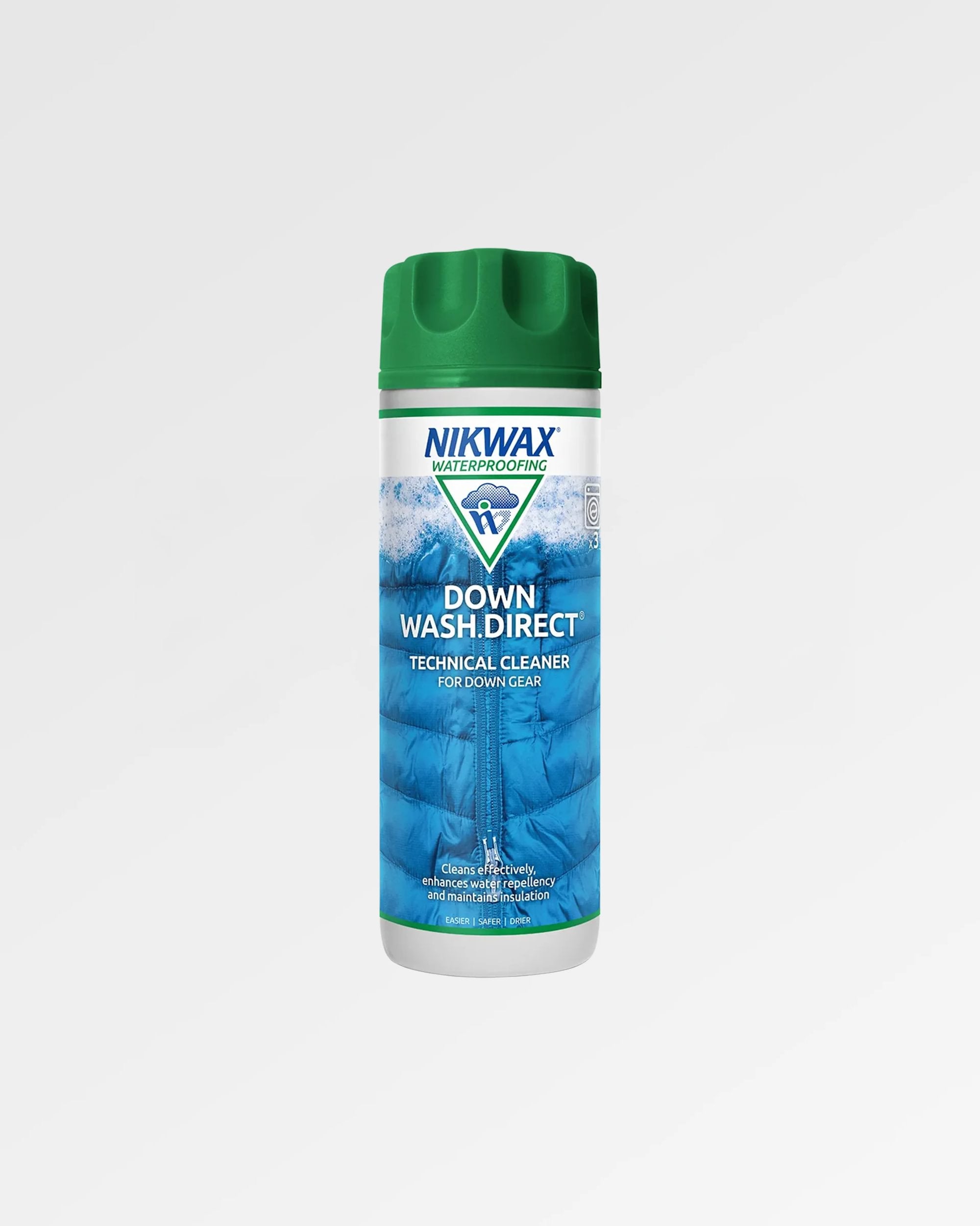 Nikwax Down Wash Direct- 300ml - White - Flatlay