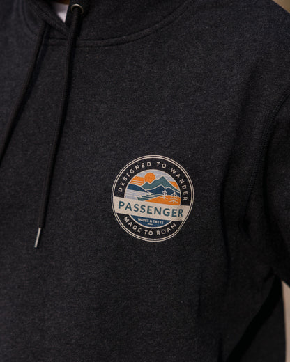 Odyssey Organic Cotton Hoodie - Ebony Marl - Lifestyle - Male