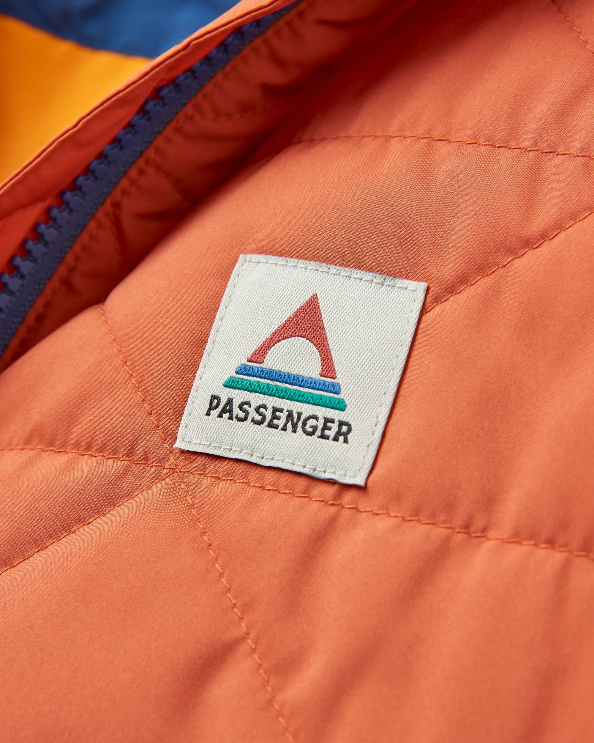 Singletrack Recycled Thermore® Insulated Jacket - Burnt Orange - Flatlay