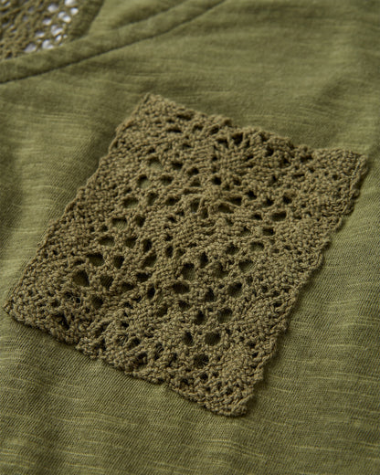 Rivergate Maxi Dress - Khaki - Flatlay