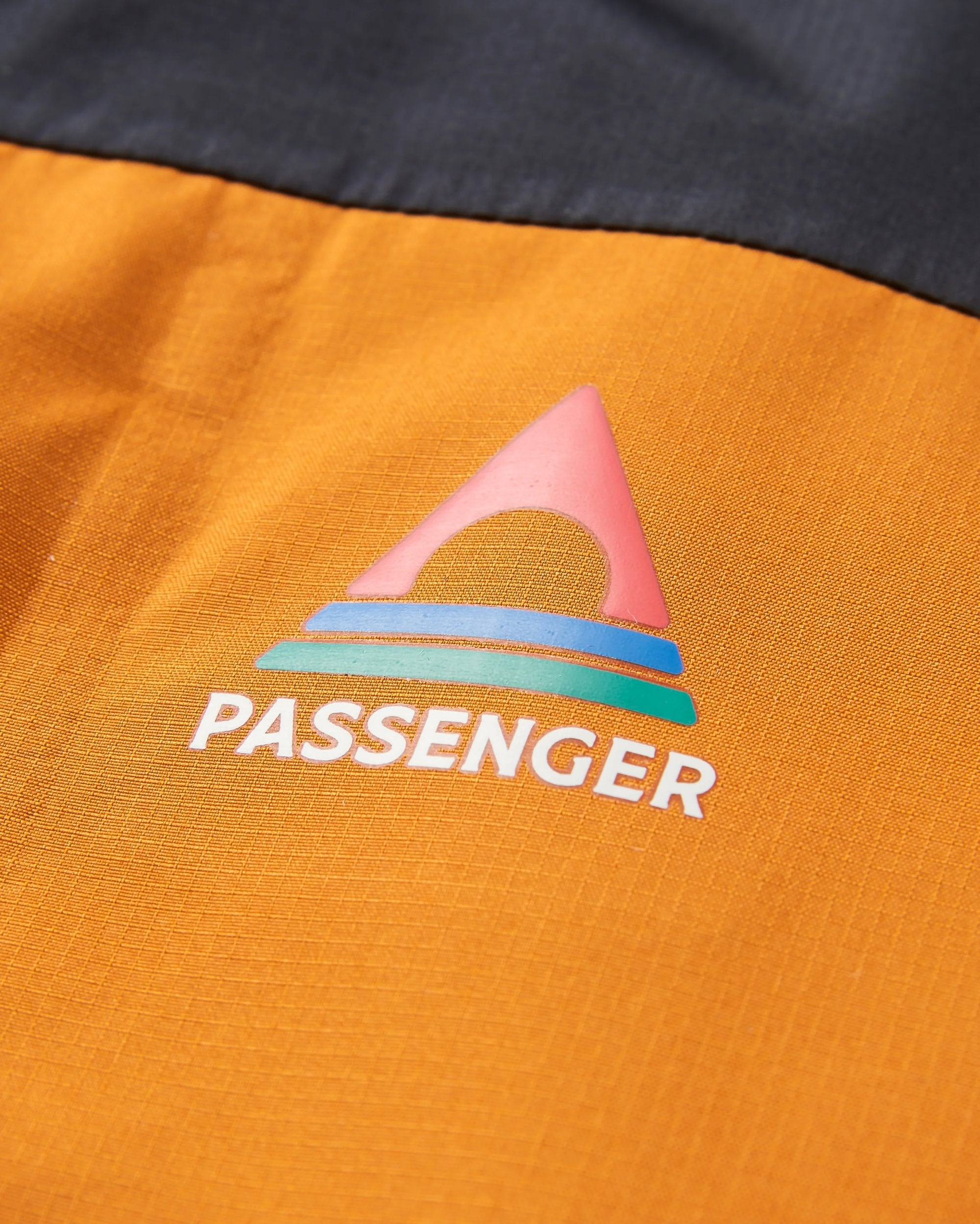 Trailscape Men's Recycled Waterproof Jacket - Black/Khaki - Flatlay