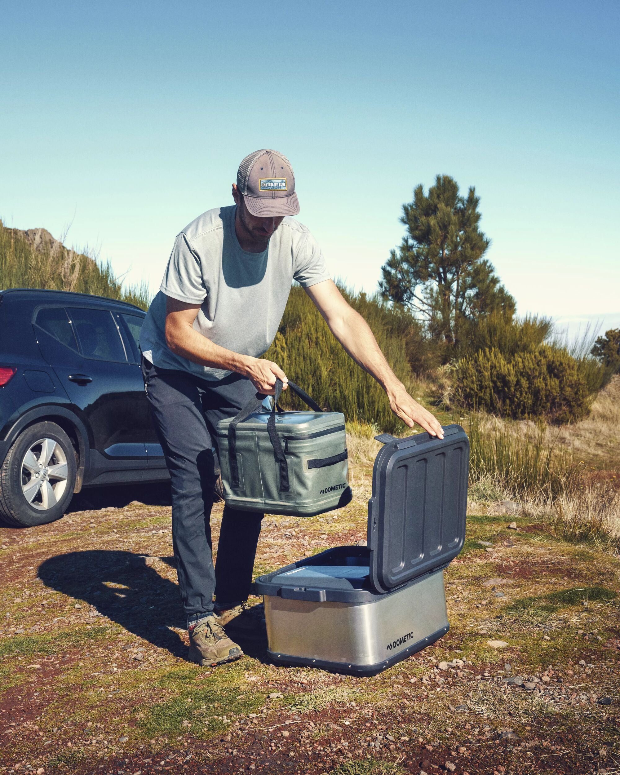 Dometic Hard Storage 50 - Aluminium - Lifestyle