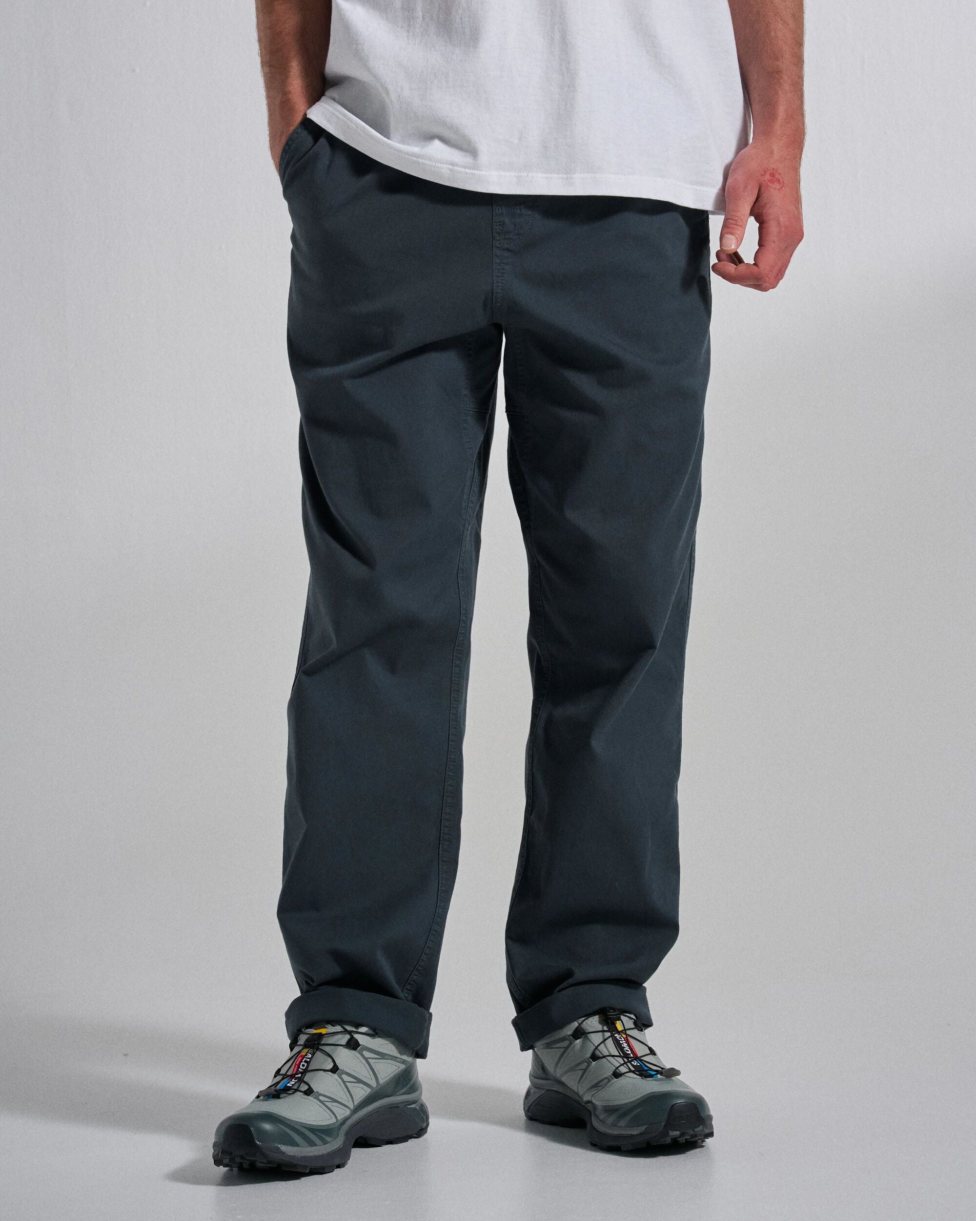Drifter Twill Relaxed Fit Trouser Charcoal – Passenger