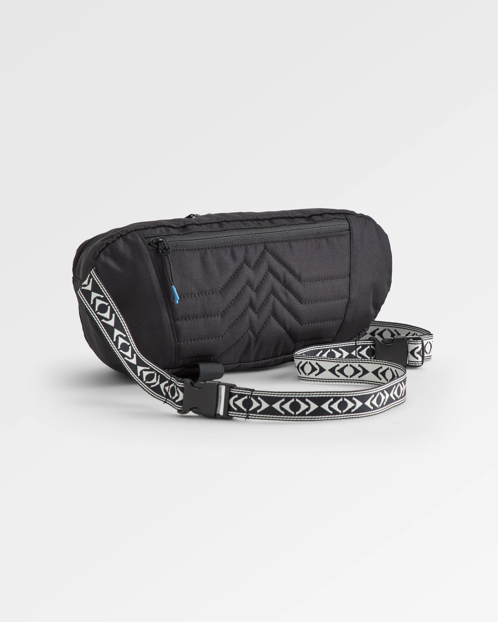 Boondocker Recycled Hip Pack - Black - Flatlay