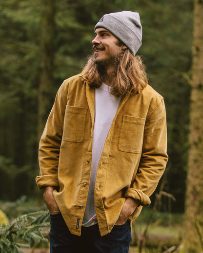 Backcountry Cord Shirt - Mustard Gold - Lifestyle