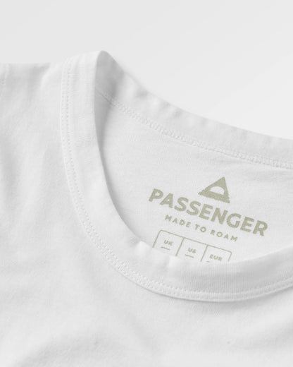 Classic Recycled Cotton Vest - White - Flatlay