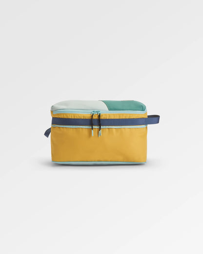 Packing Cube 9L - Spearmint/Deep Ocean - Flatlay