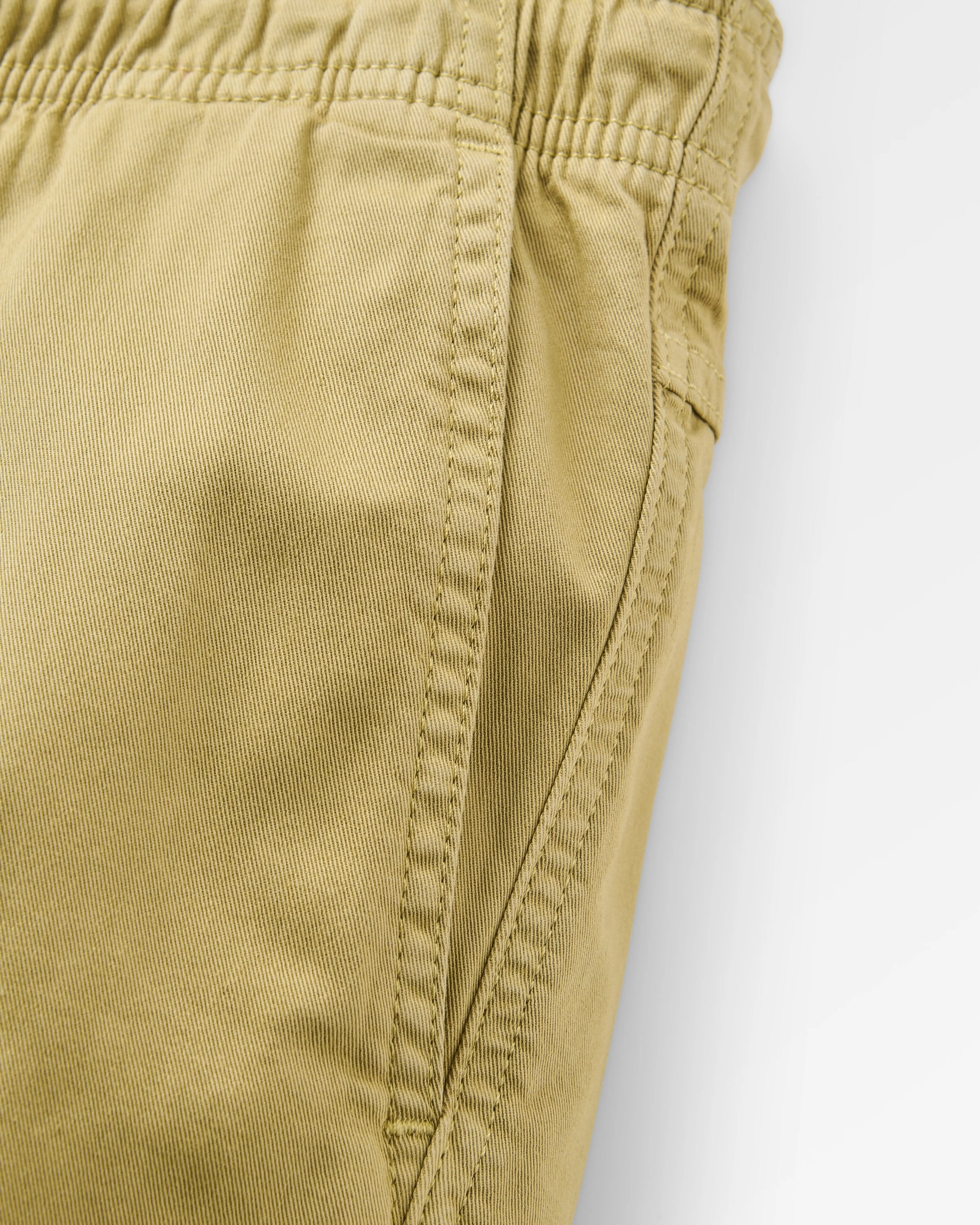 Drifter Organic Cotton Short - Warm Beige - Flatlay