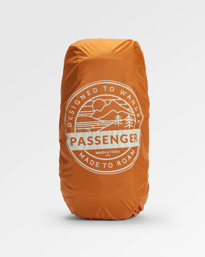 Trailscape Recycled 18L Backpack - Black - Flatlay