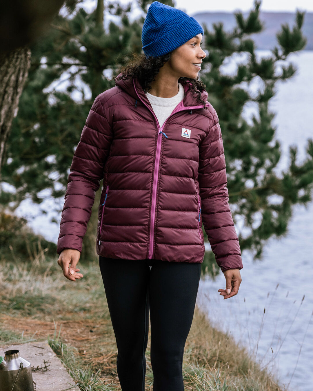 Pow Recycled 2.0 Insulated Jacket - Wine - Lifestyle