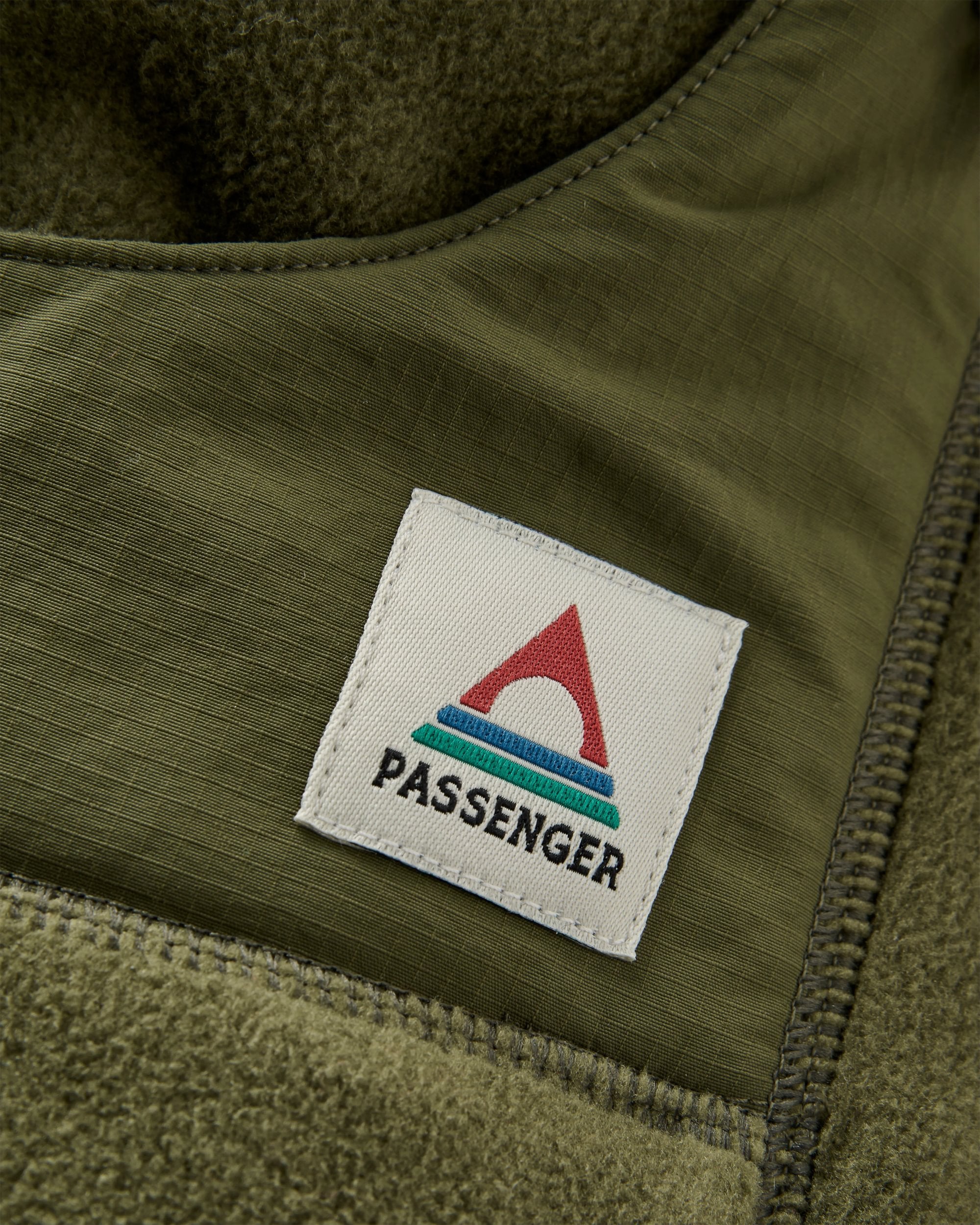 Snow Lodge Polartec® Hood - Khaki - Flatlay