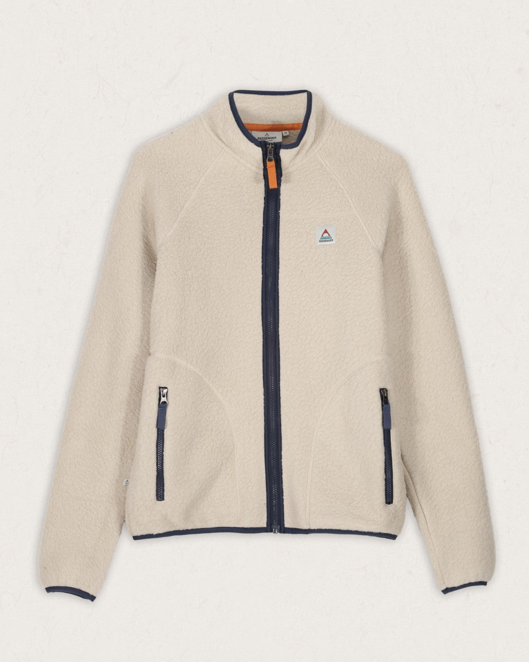 Tripper Full Zip Sherpa Fleece - Oatmeal